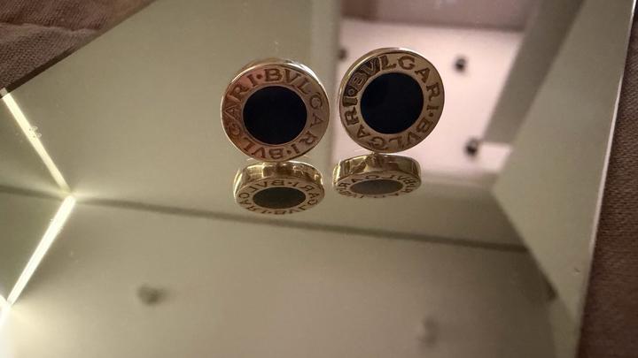 Пусеты под Bvlgari. Производство Россия. Золото 585