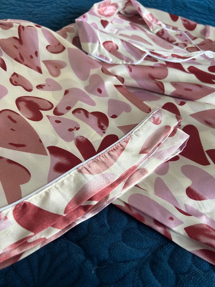 Атласная домашняя одежда 3 в1