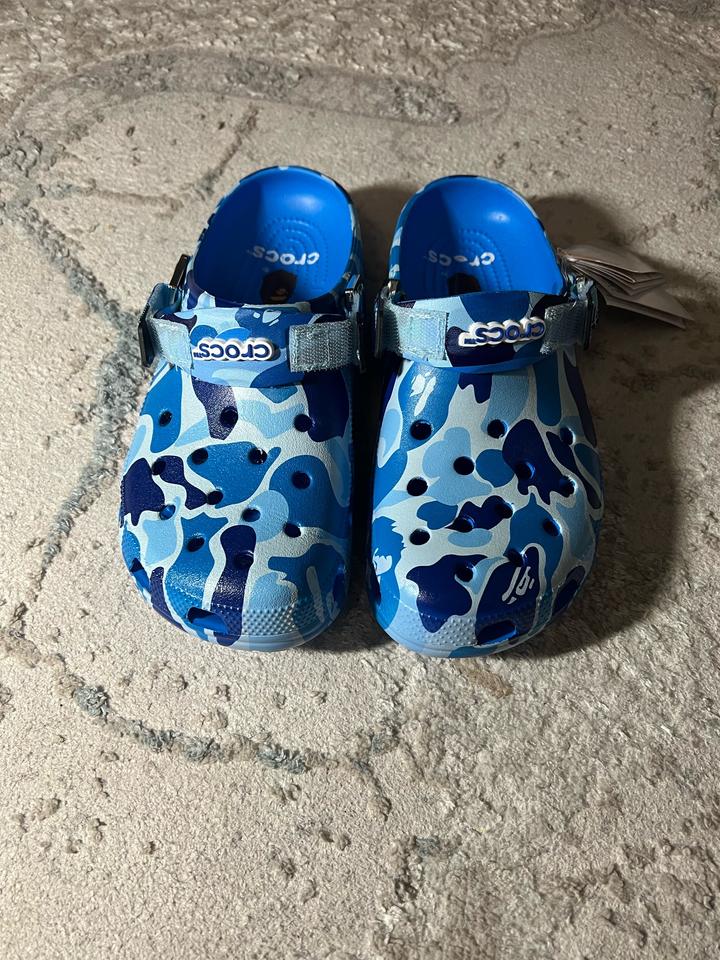Crocs x bape