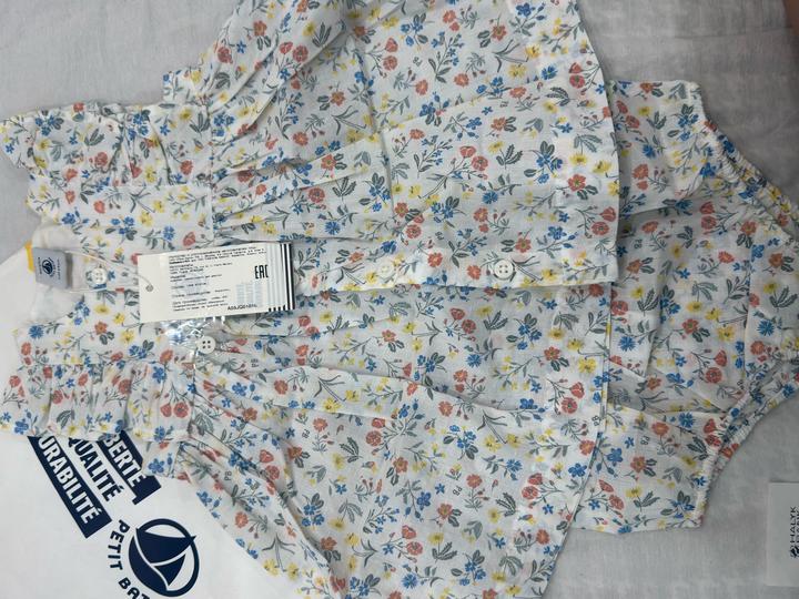 Платье и трусики копмлект Petit Bateau