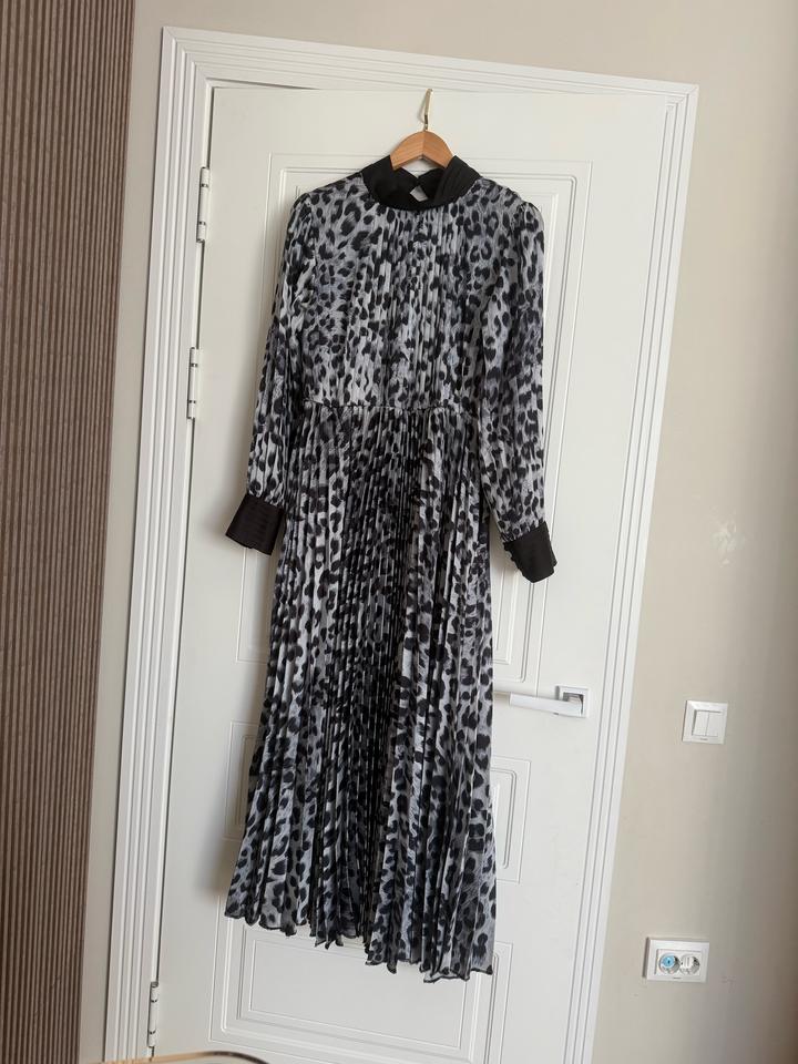 Леопардовое платье
