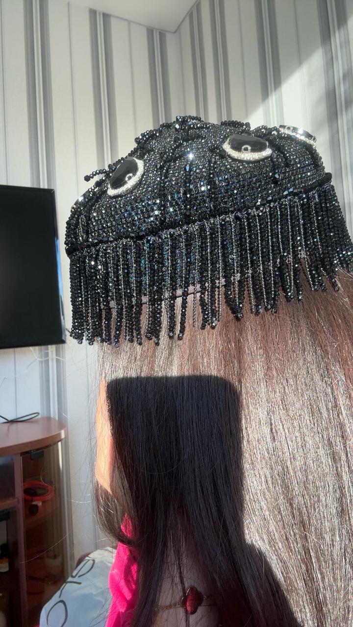 Шапка тубетейка ручной работы