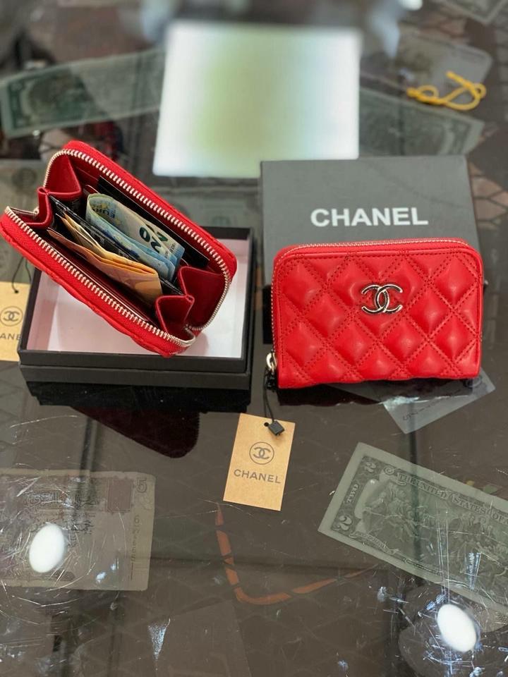 Мини-кошелек (монетница) в стиле Chanel