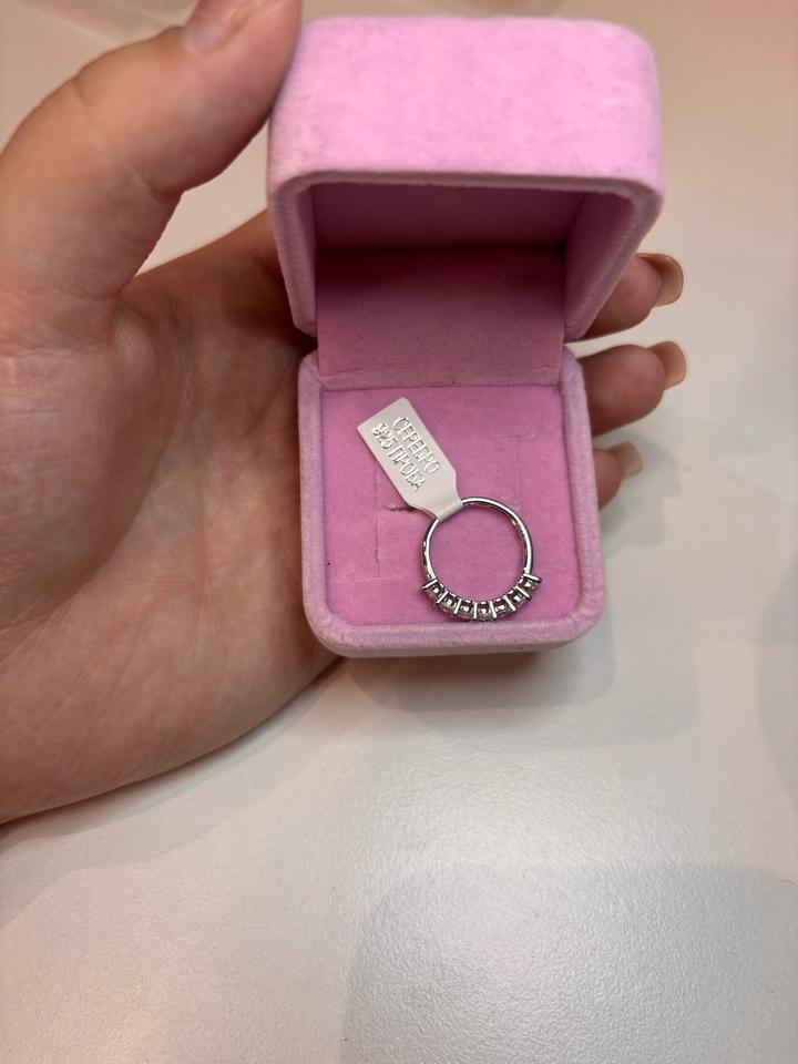 Серебро 925 кольцо дорожка