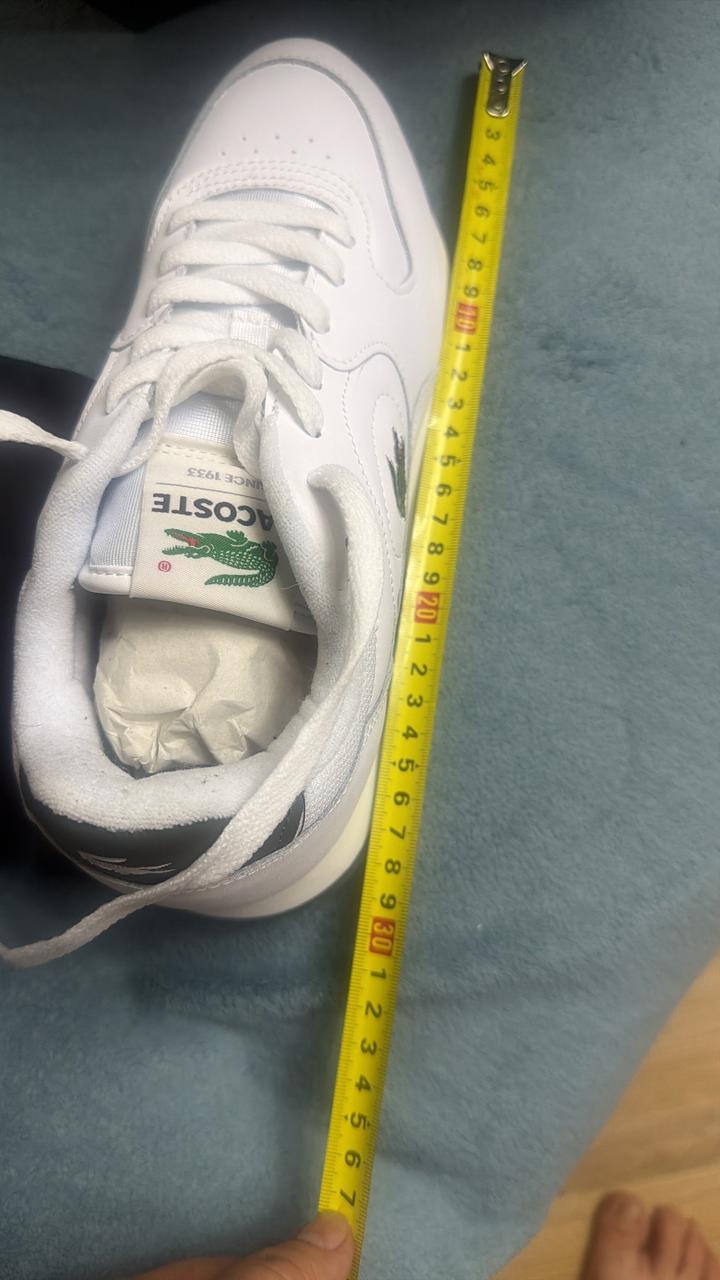 Кроссовки кожанные LACOSTE оригинал