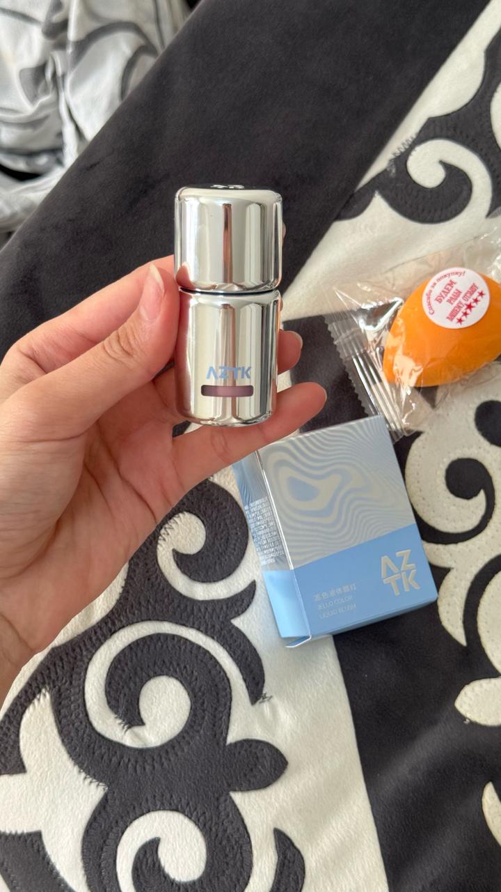 Хит румяна AZTK (новая), спонж в подарок