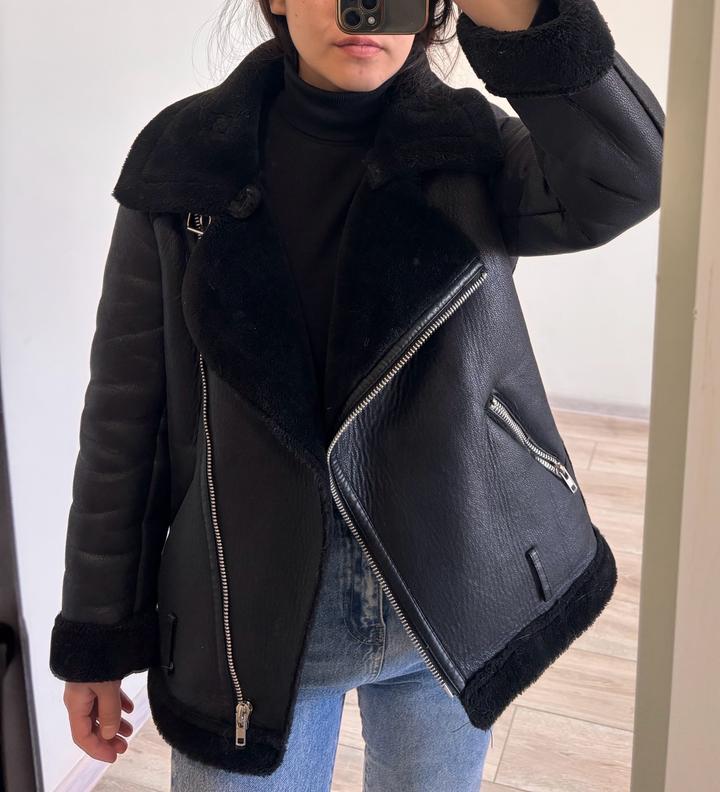 Дубленка авиатор