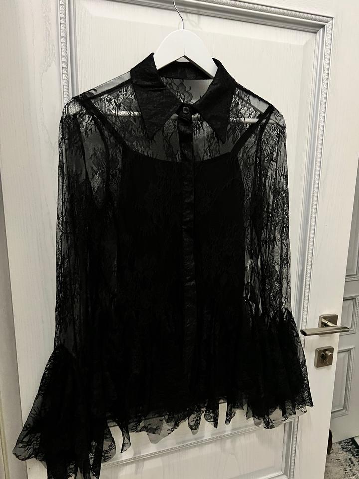 кружевная блузка