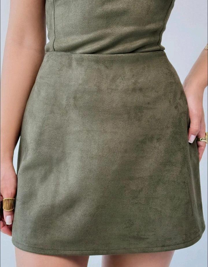 Новая замшевая юбка