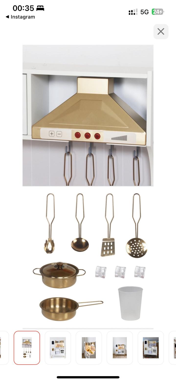 Кухня детская деревянная