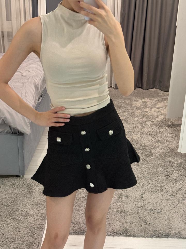 Твидовая юбка