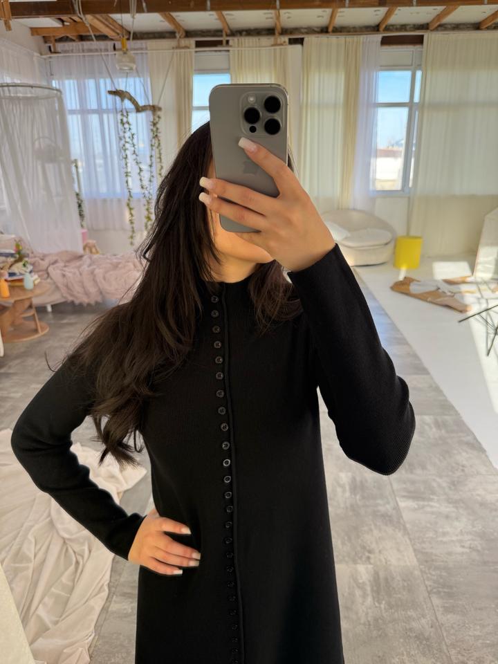 Платье черное