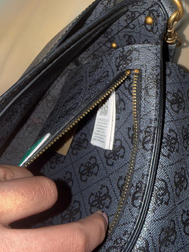 Серая сумка Guess в идеальном состоянии