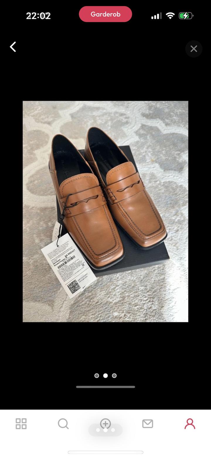 Лоферы Massimo Dutti