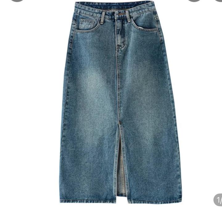 Джинсы юбка