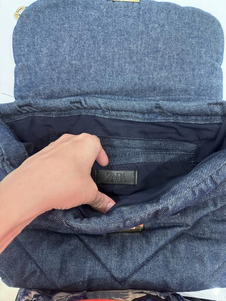 Джинсовая сумка Zara