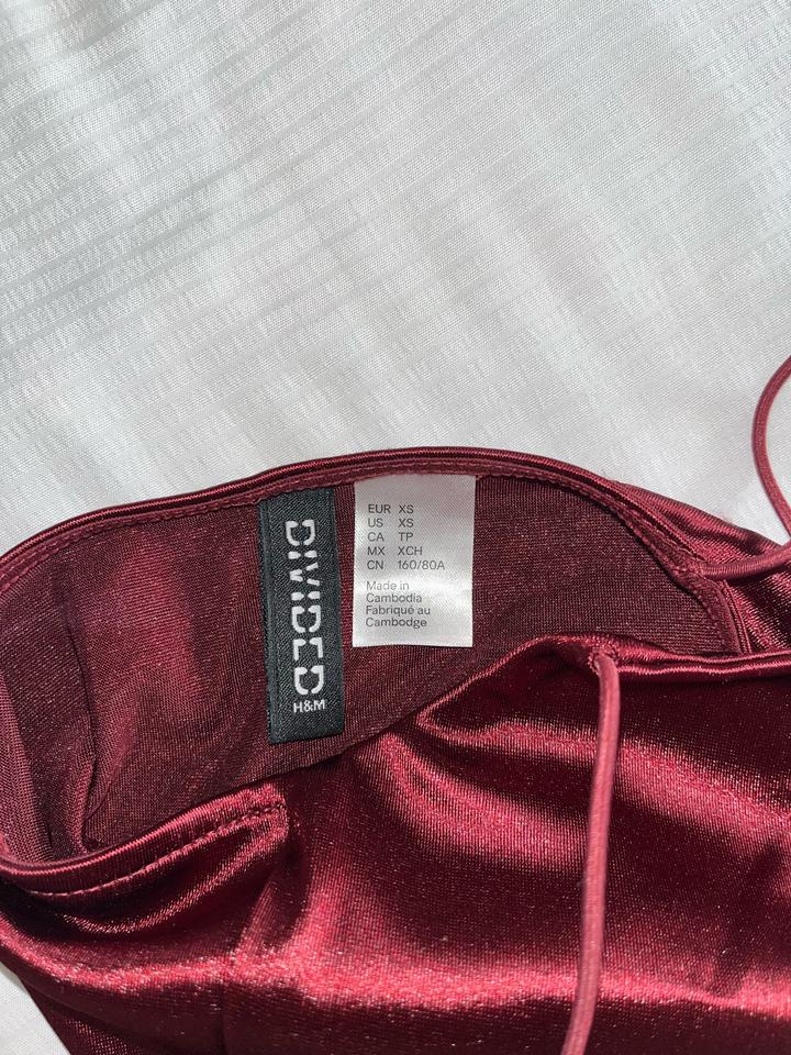 мини платье h&m