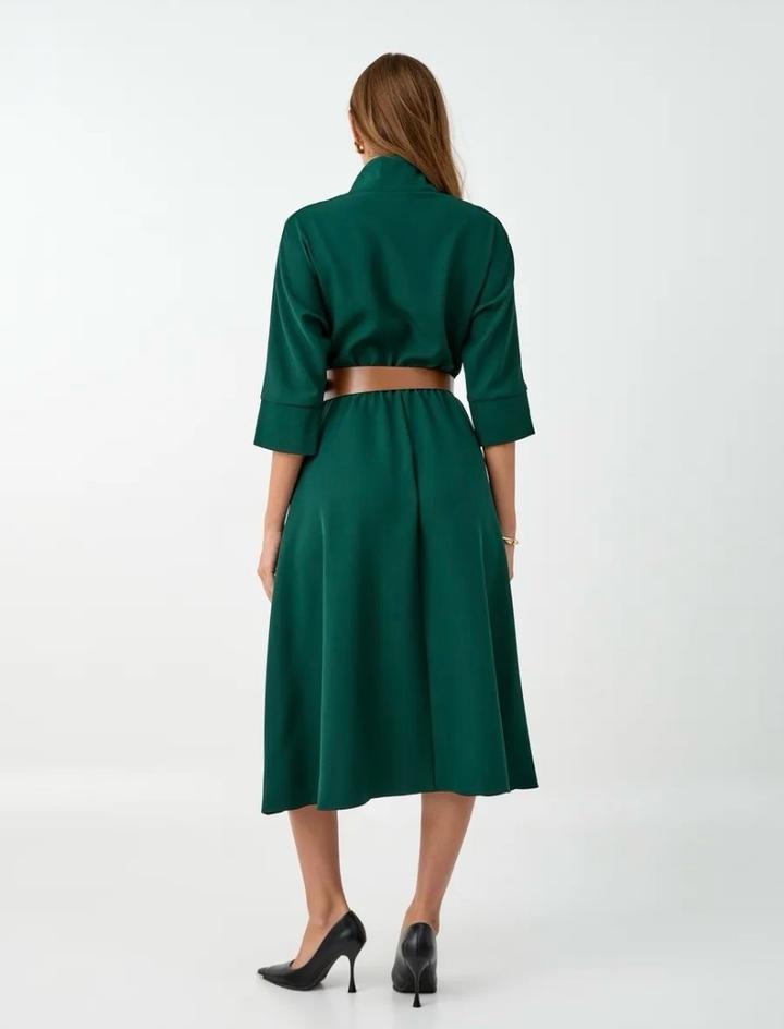 Платье рубашка офисное