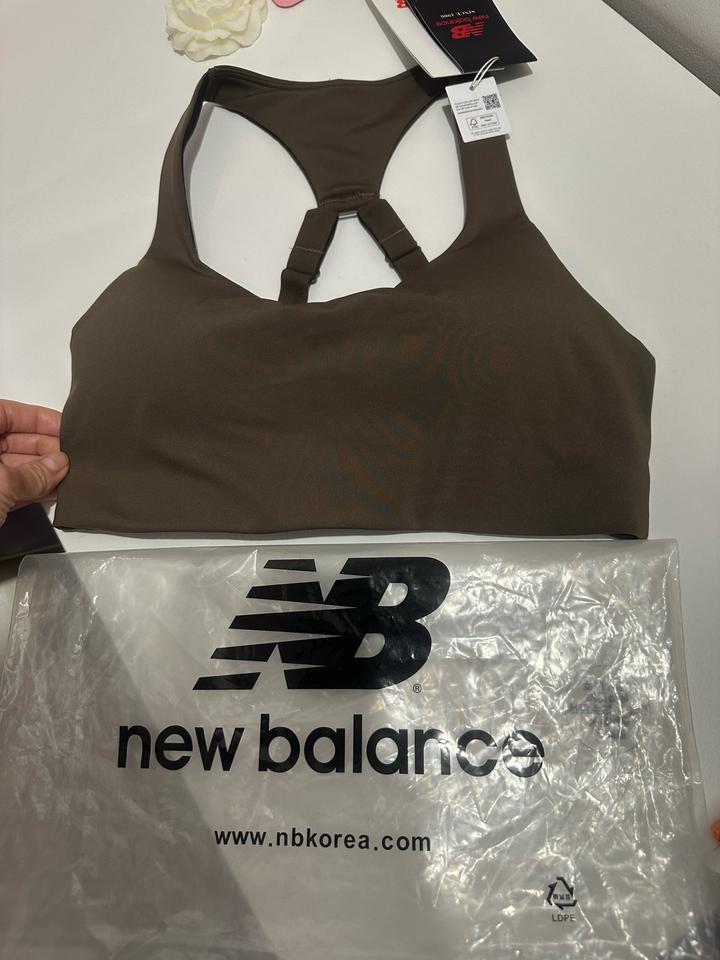 Топ bra спортивный new balance (s)