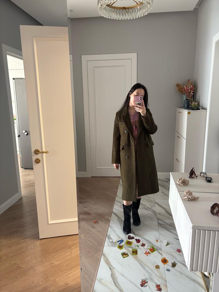 Шерстяное пальто