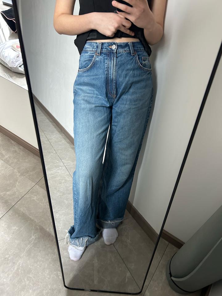 джинсы зара