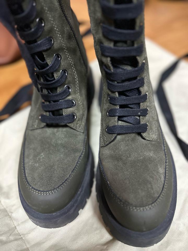 Ботинки в стиле милитари