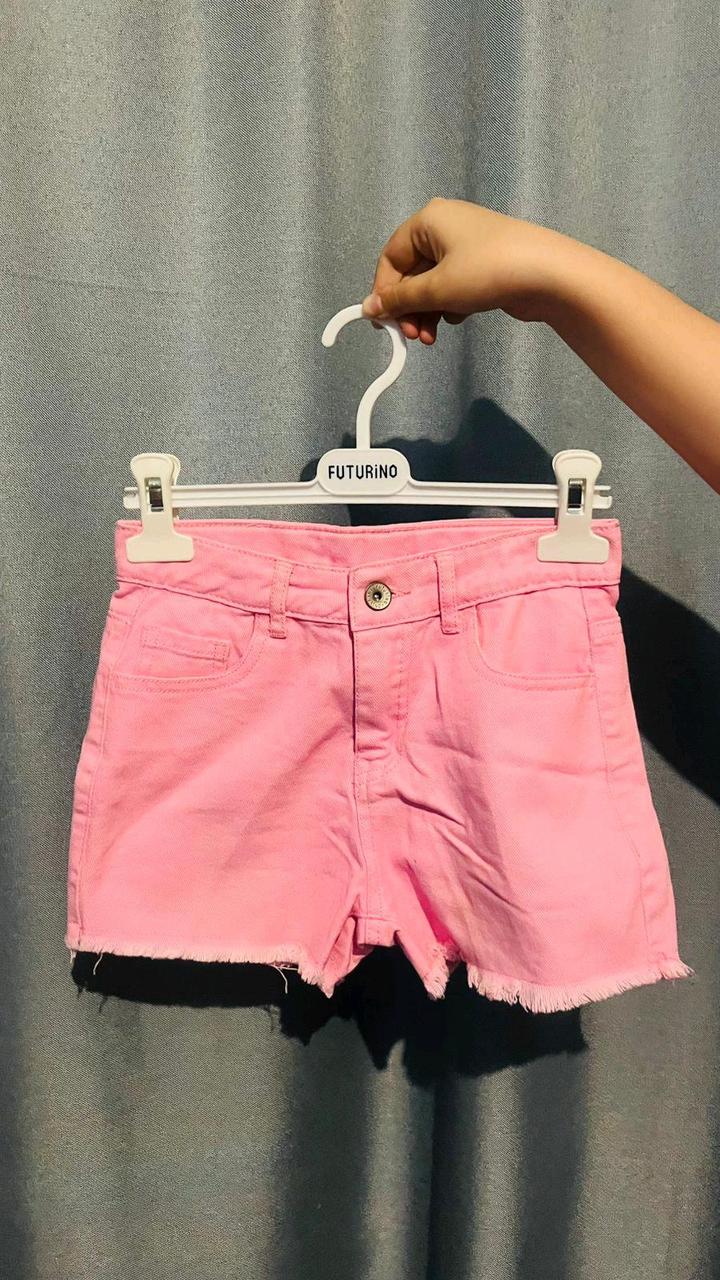 Шорты розовые