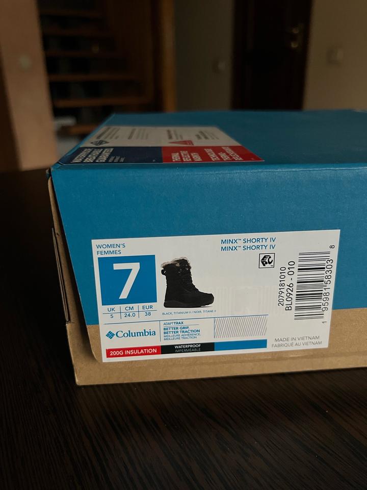 Зимние ботинки Columbia