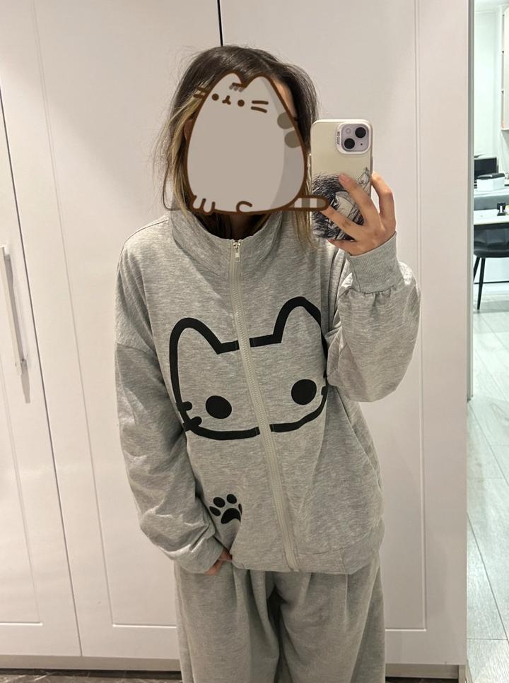 зипка с котиком