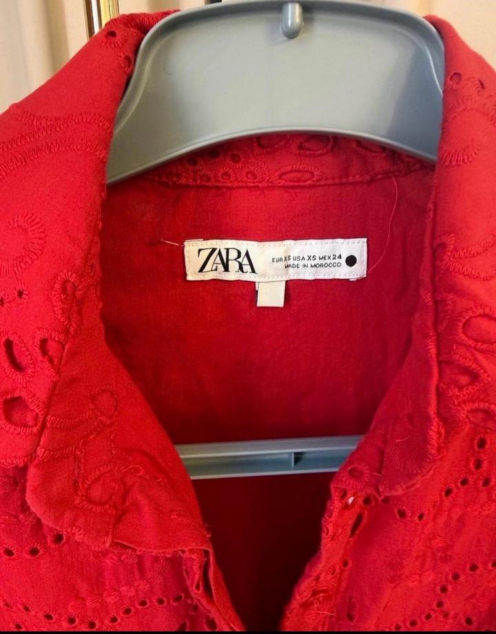 Платье хлопок ZARA