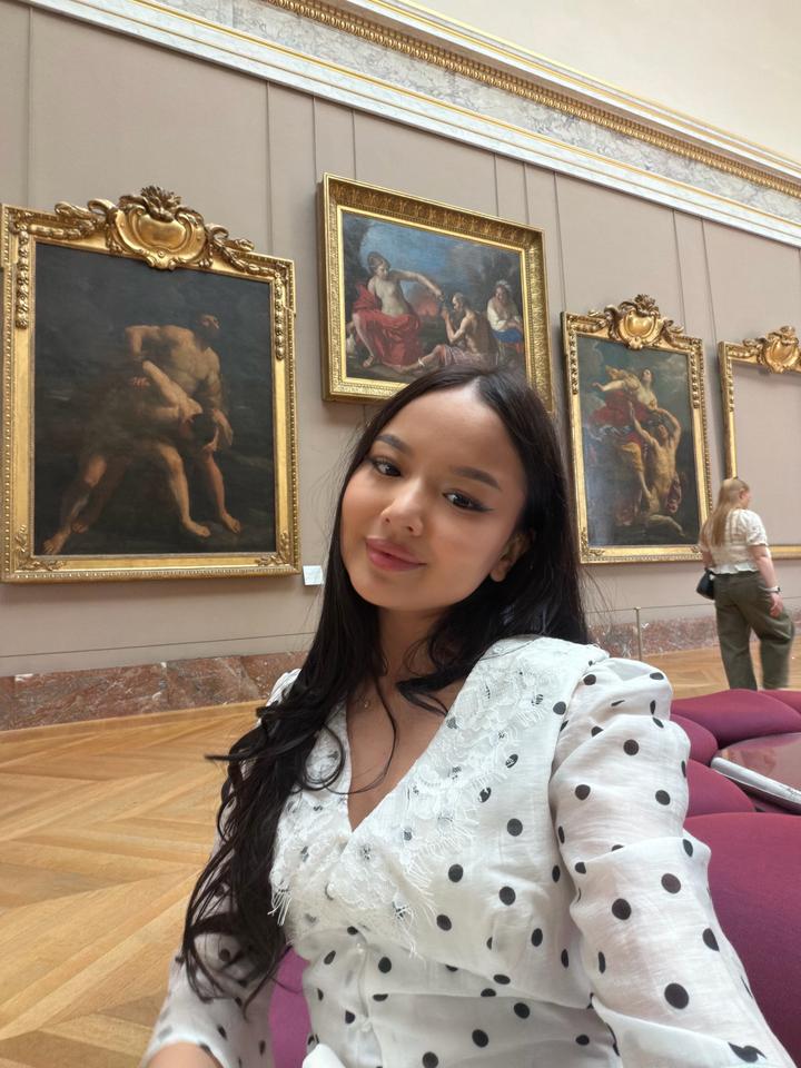 Платье в горошек