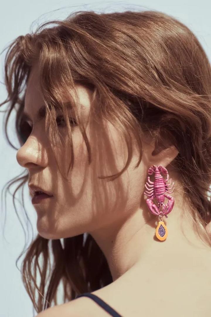 Серьги «лобстеры»