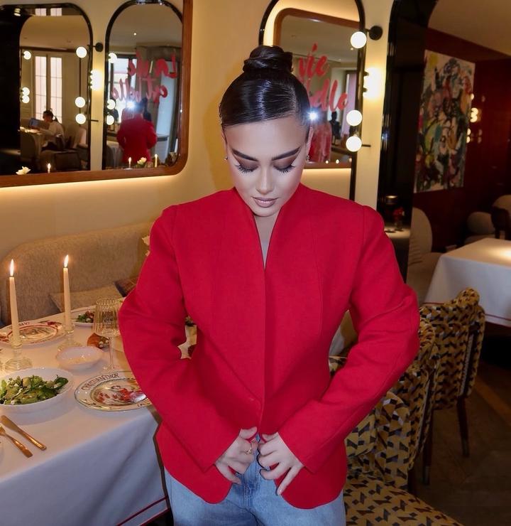 Красный жакет LIME STUDIO