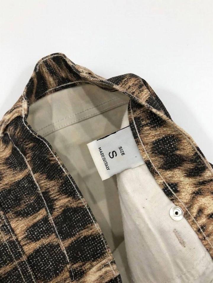 Roberto Cavalli Leopard pants