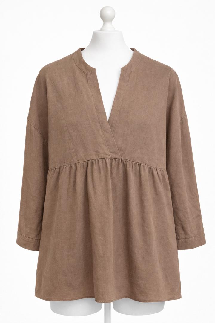 Рубашка женская льняная Zara