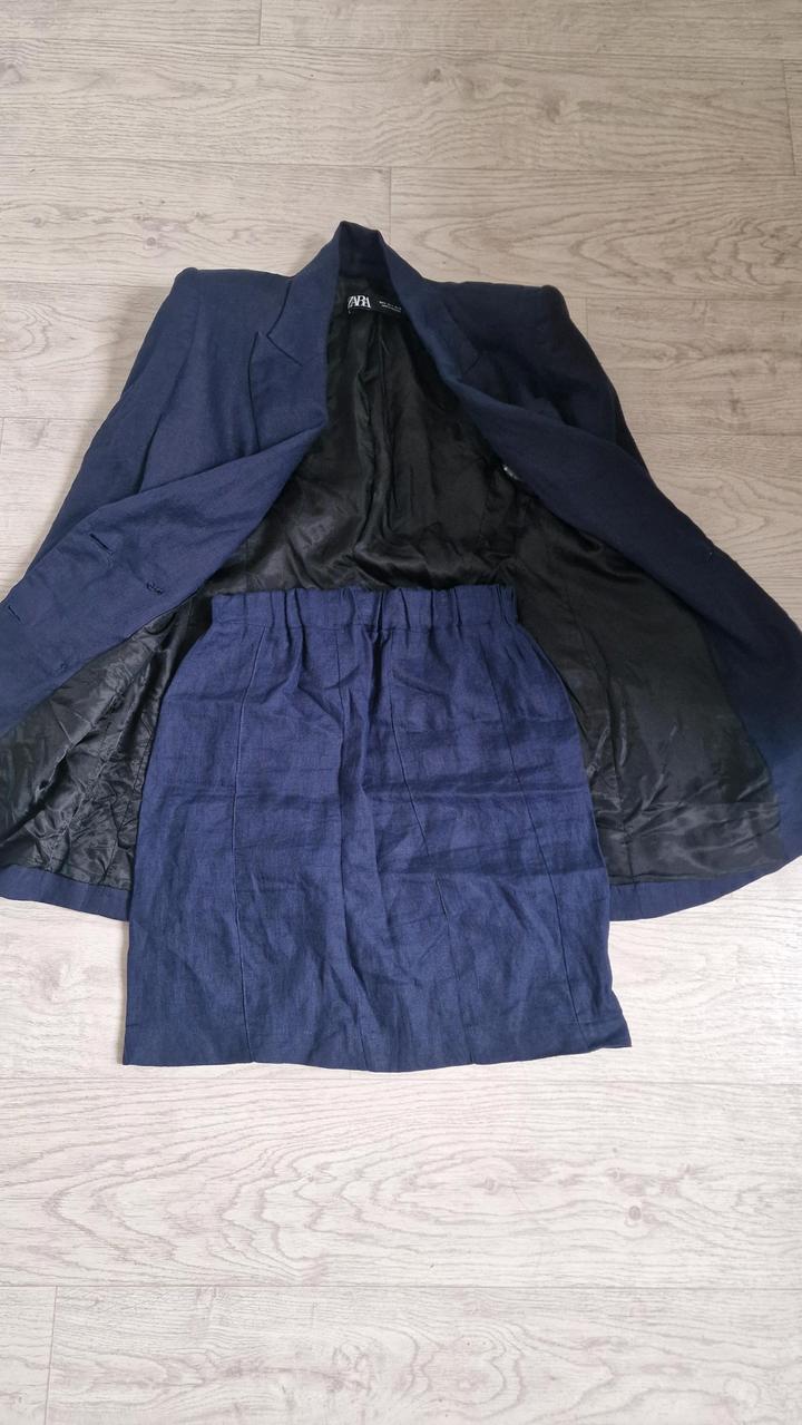 Лен двойка zara 100%лен