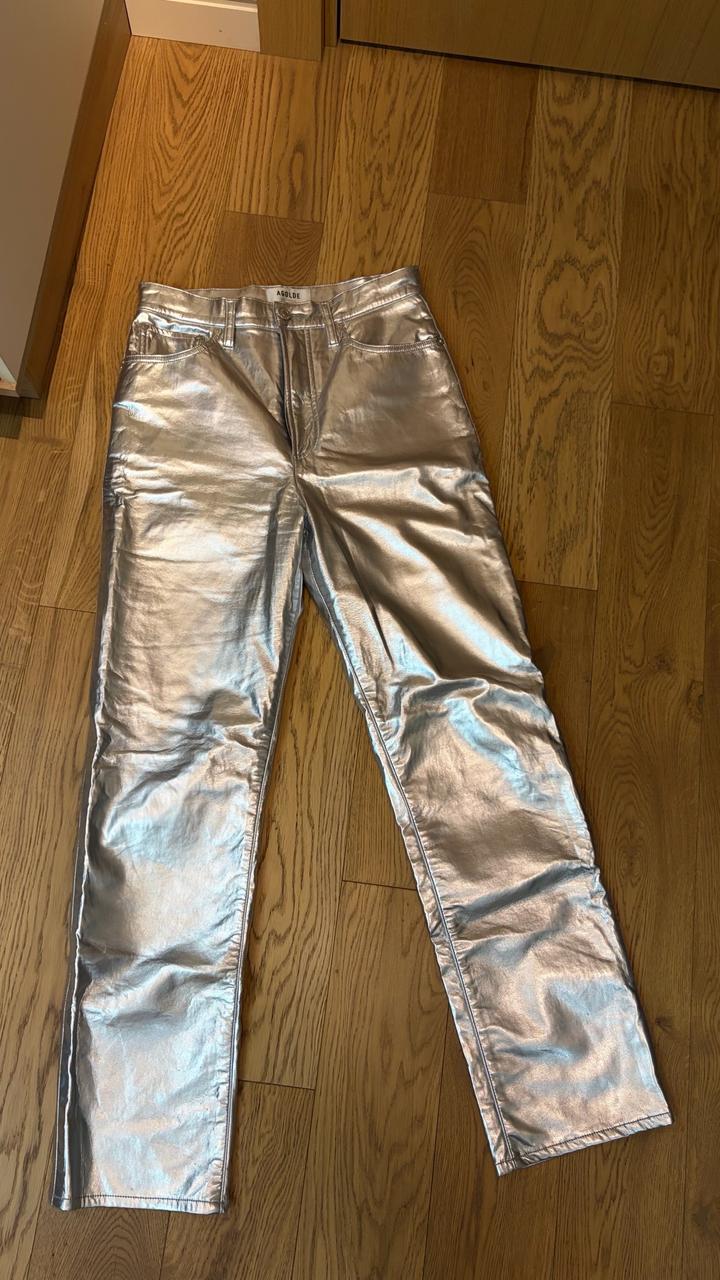 Металлические брюки