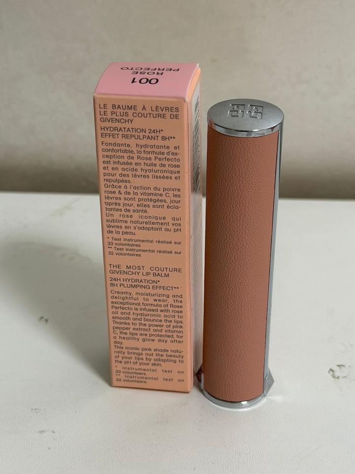 бальзам для губ Givenchy Rose Perfecto, оттенок 001 Pink Irresistible
