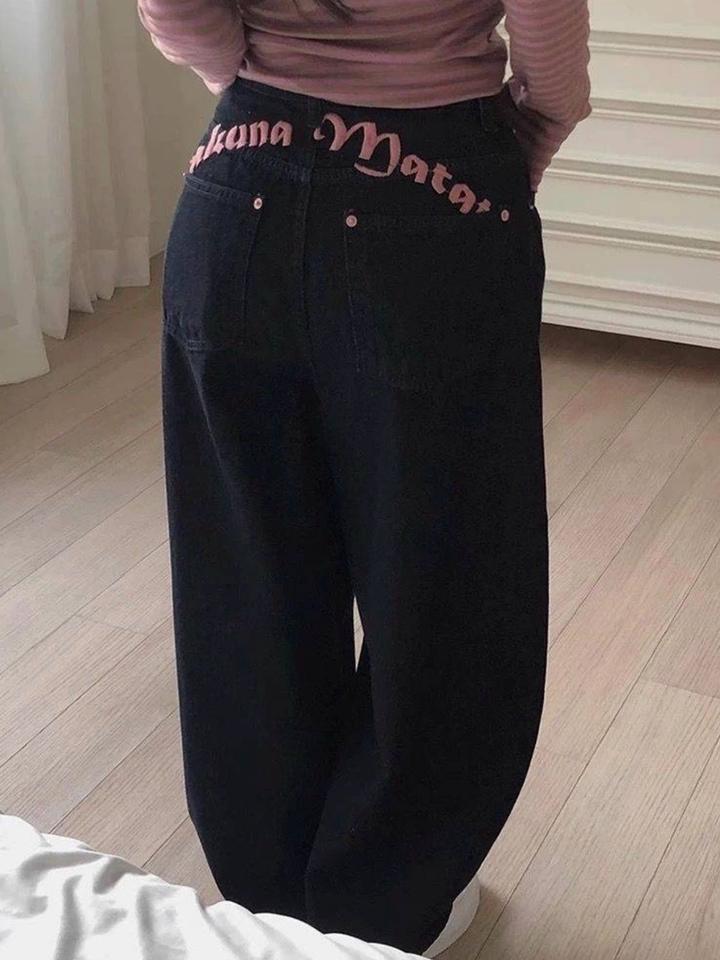 Джинсы багги Libacs