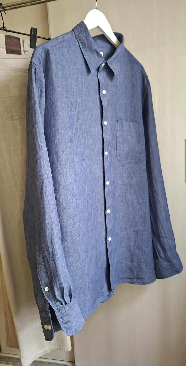 Льняная рубашка от Uniqlo