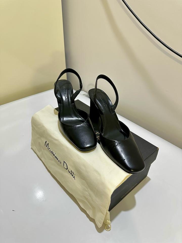Элегантные кожаные слингбэки Massimo Dutti — Идеал на весну и лето!