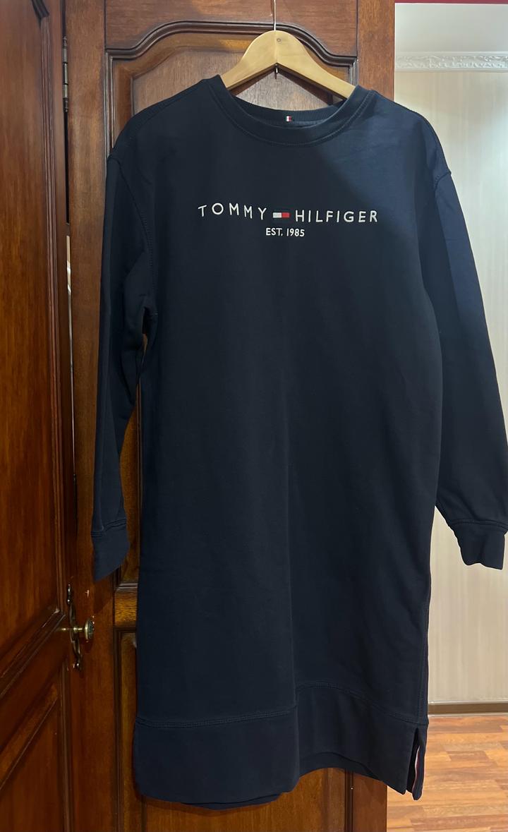 Синее платье Tommy размер XS