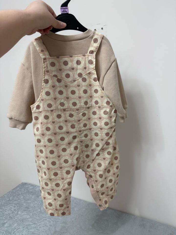 Теплый комбинезон+бодик