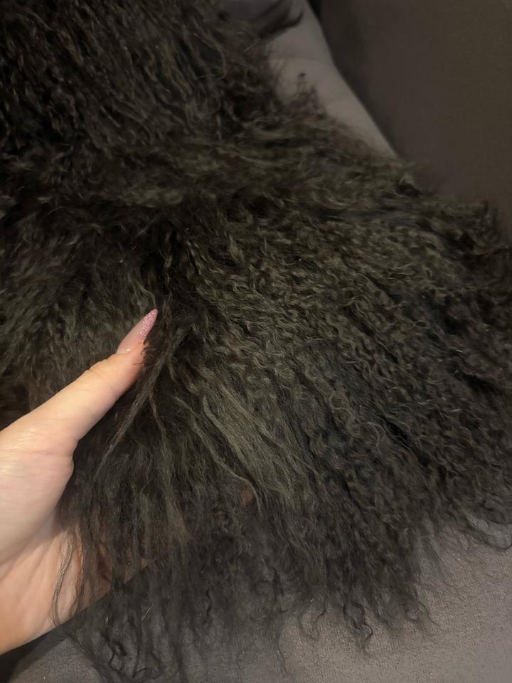 Шуба из натуральной ламы