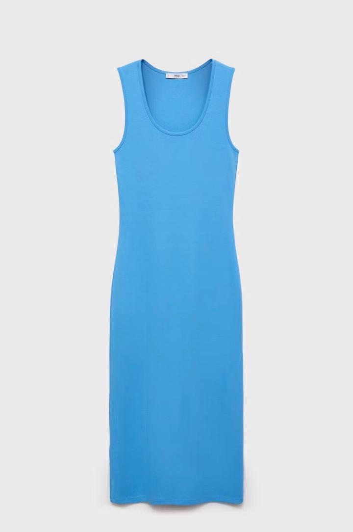 Голубое платье от Mango
