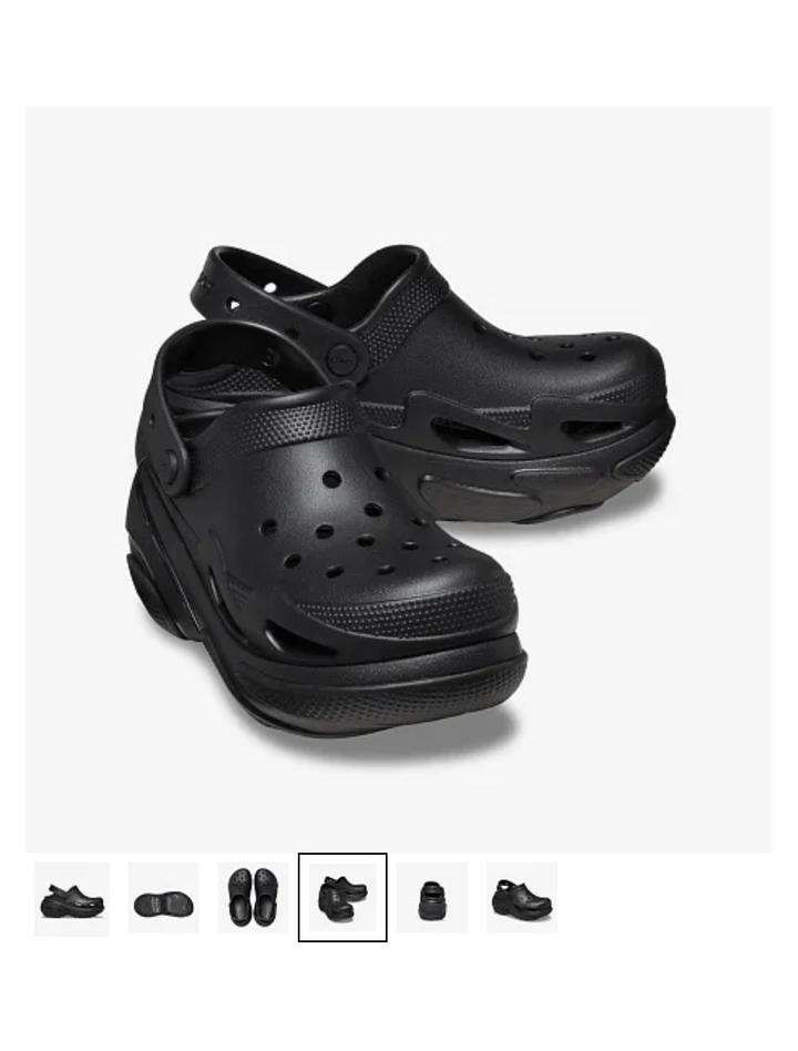 Кроксы Crocs Bubble Crush Clog, 36-37 размер