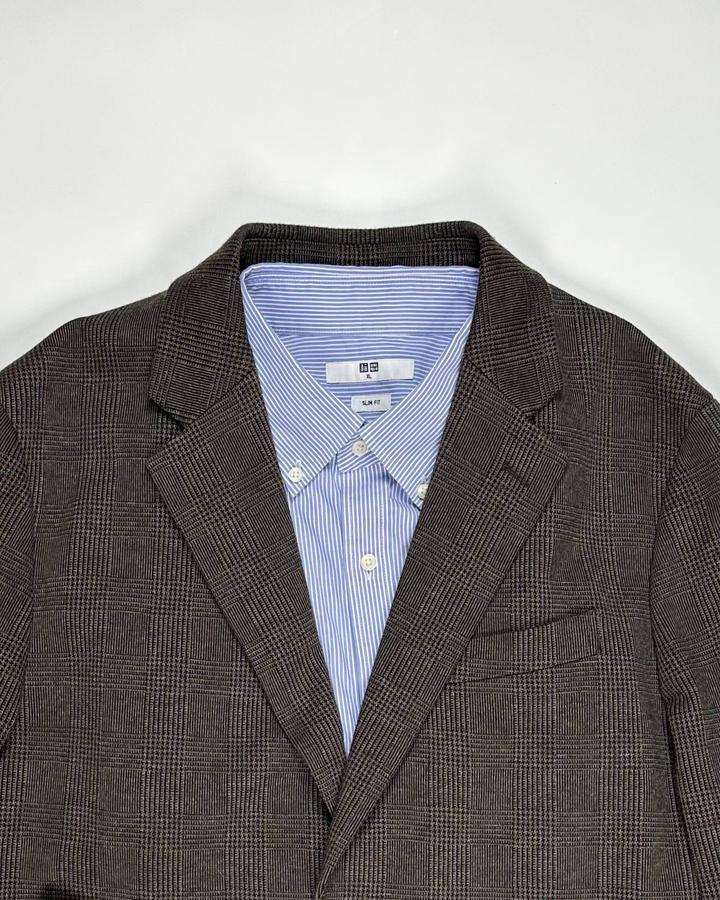 blazer jacket by uniqlo