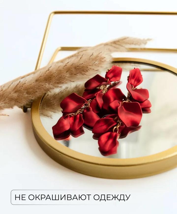 Вечерние серьги бижутерия.