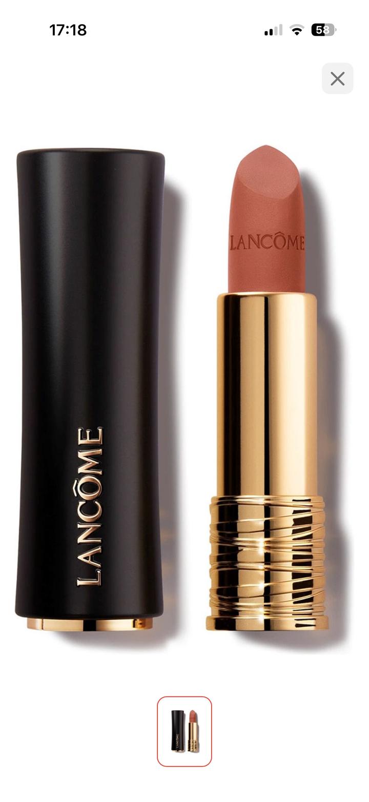 Помада LANCOME L'ablosu Rouge Drama Matte помада 205 Nude Frisson оригинал
