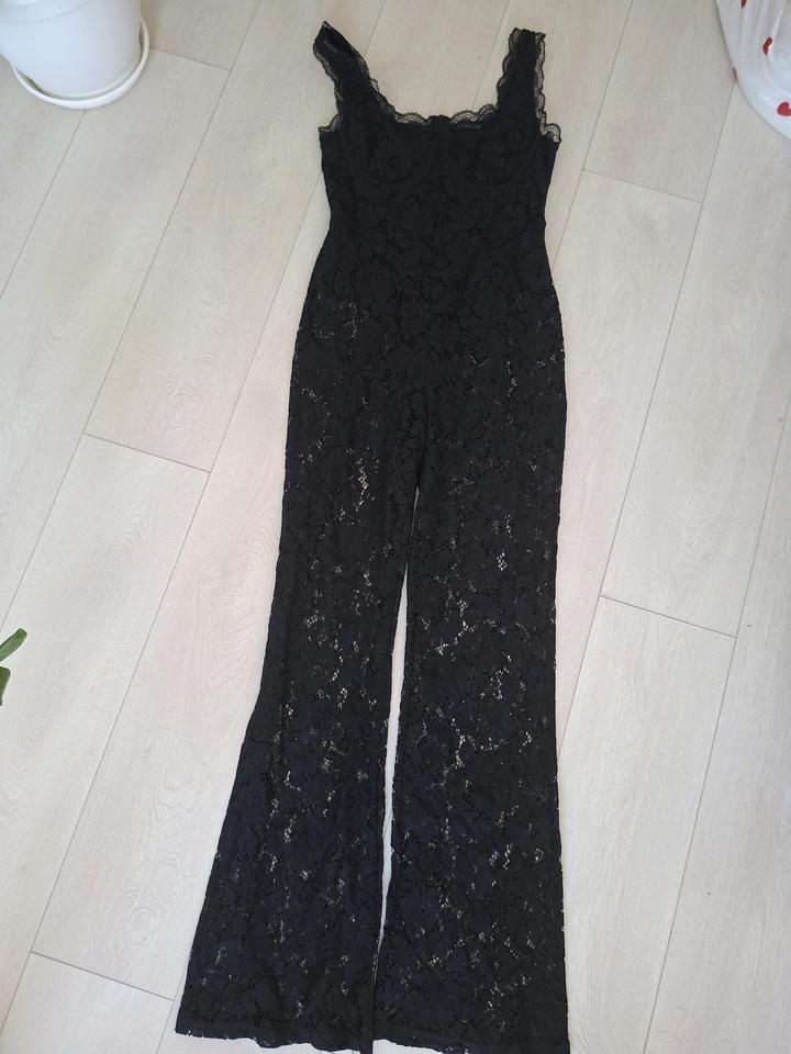 Гипюровый комбинезон